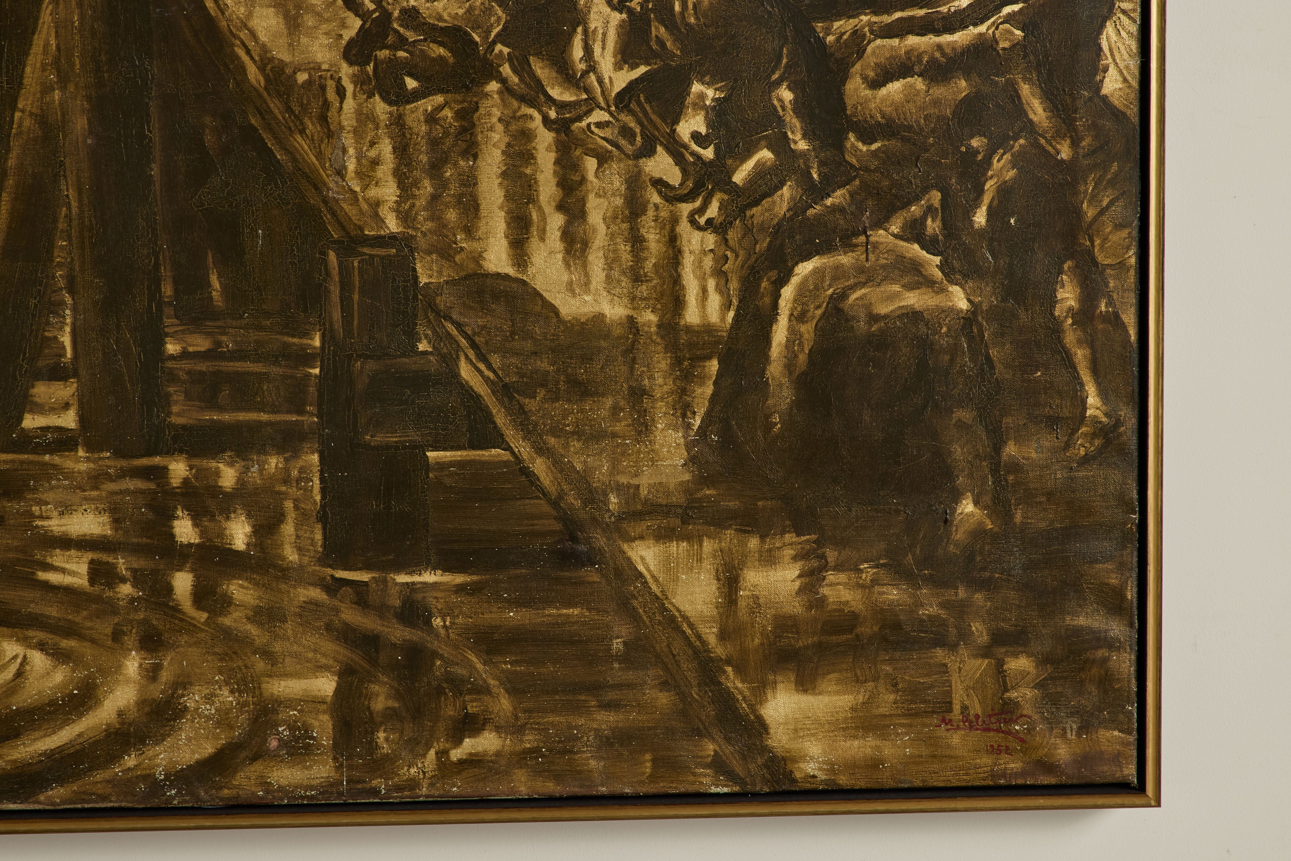 Ship Scene Painting No.3