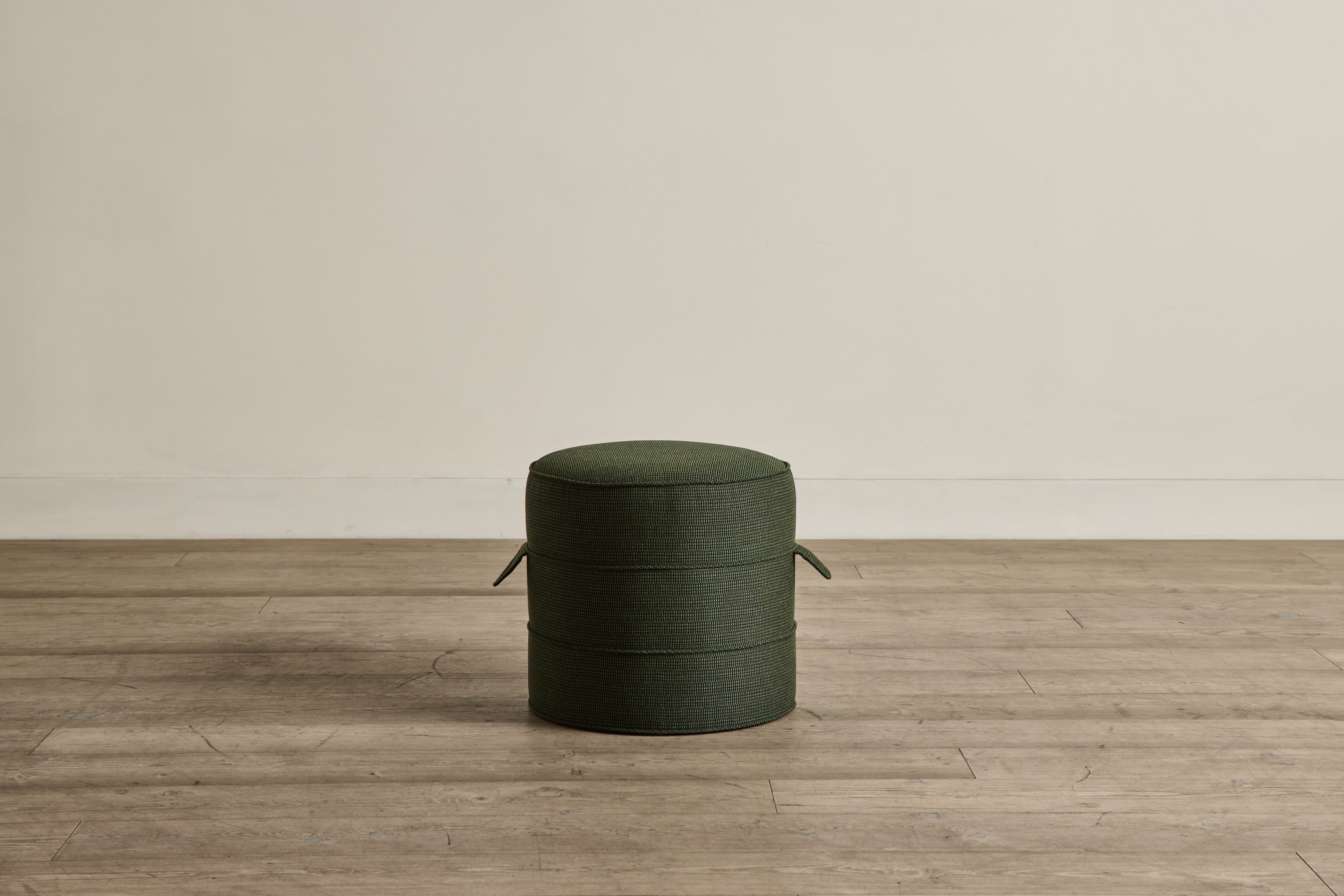 Outdoor Round Hassock, 17"