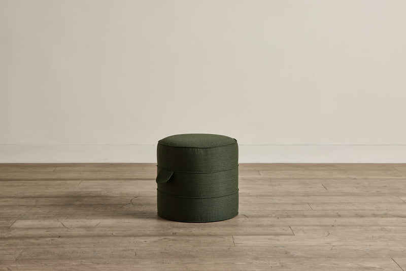 Outdoor Round Hassock, 17"