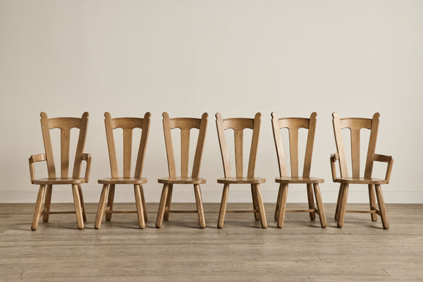 Set of 6 De Puydt Dining Chairs
