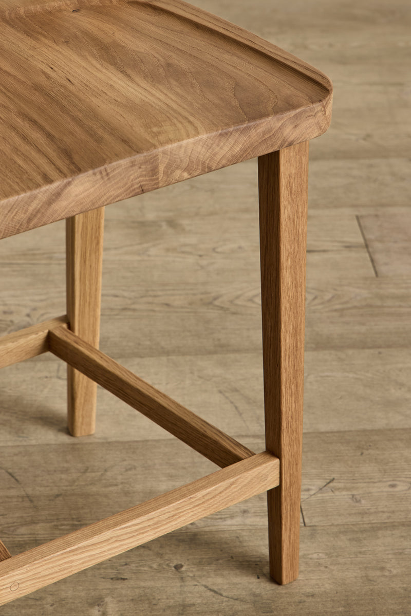 Swiss Back Counter Stool