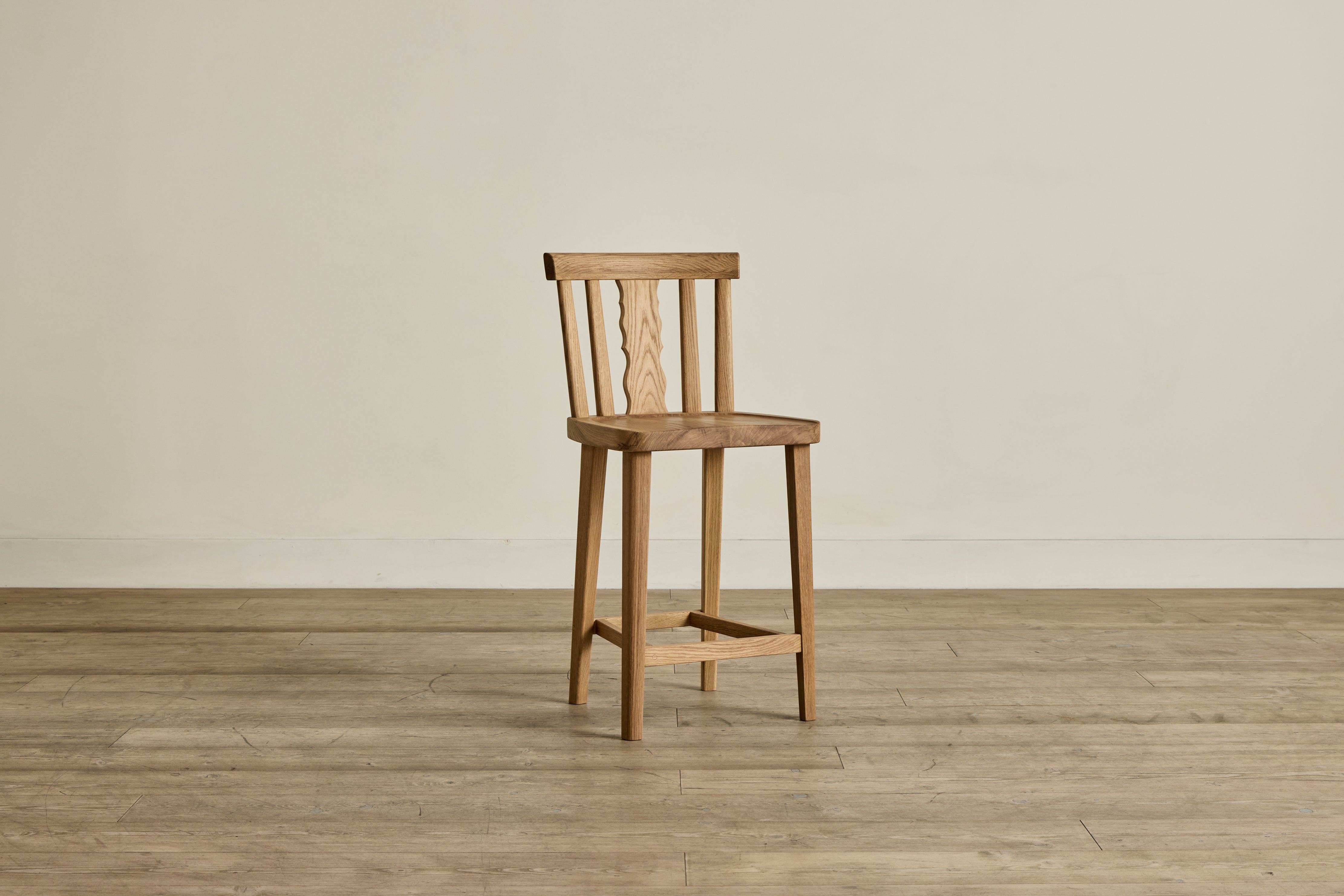 Swiss Back Counter Stool