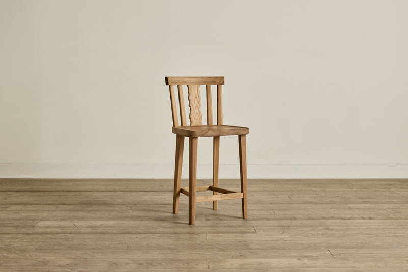 Swiss Back Counter Stool