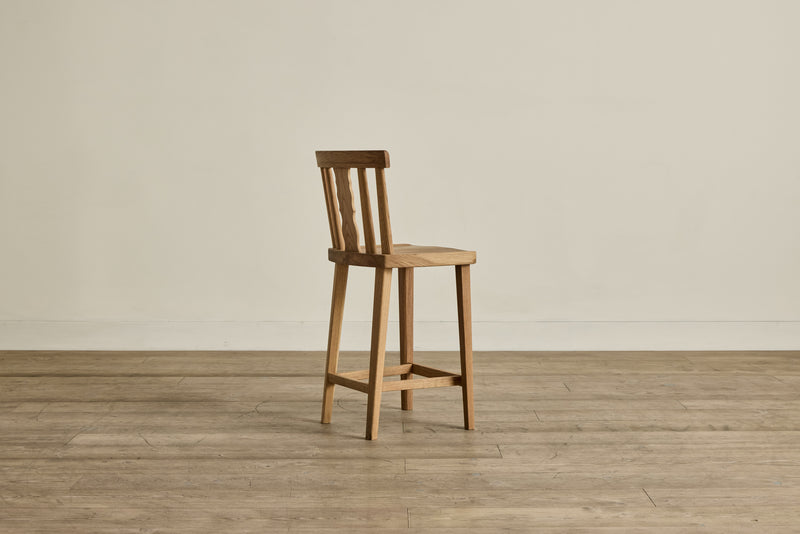 Swiss Back Counter Stool