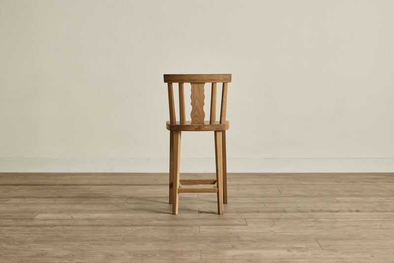 Swiss Back Counter Stool