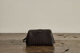 Brown Leather Washbag