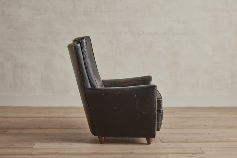 Danish High Back Chair