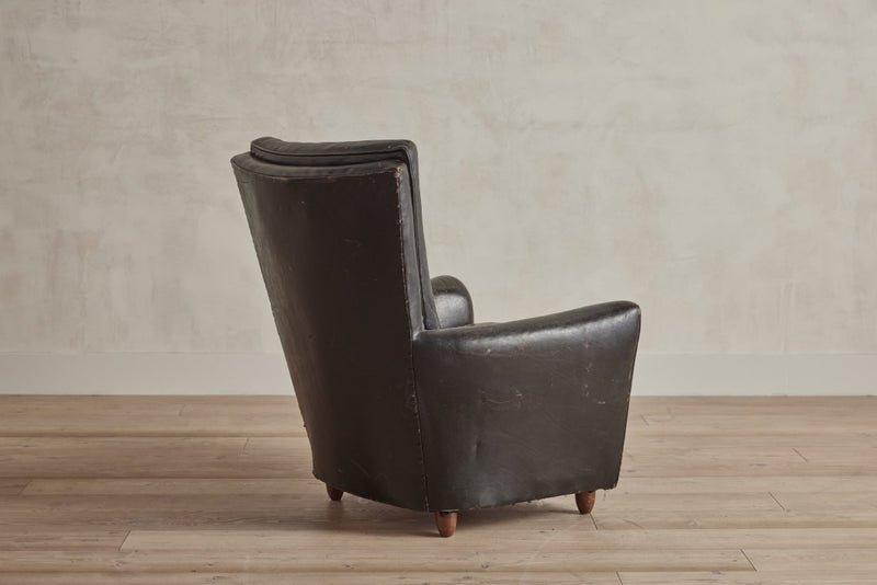 Danish High Back Chair