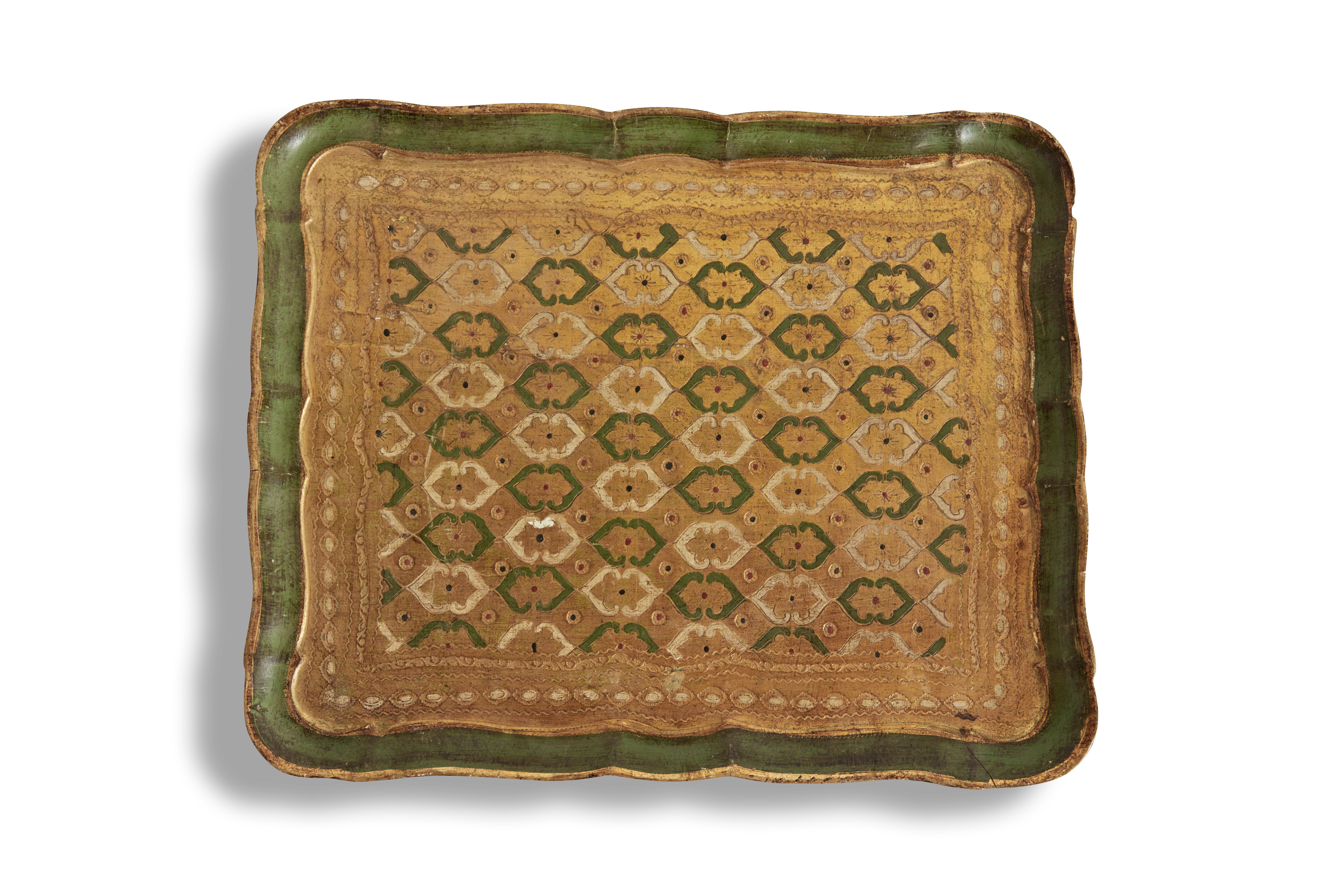 Gilded Florentine Tray, 18"