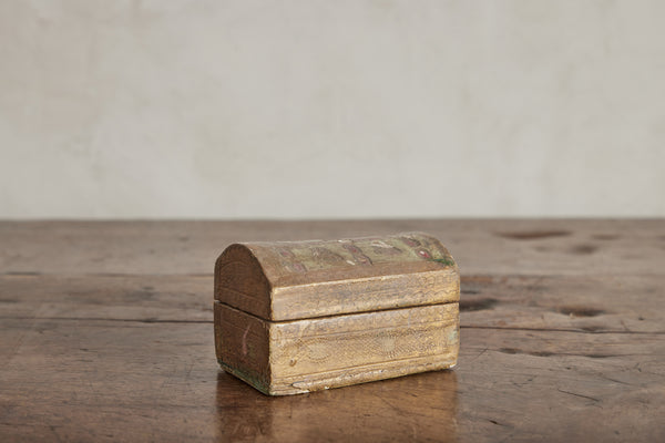 Carved Wood Florentine Box