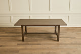 Rectangular Harvest Dining Table, 82"