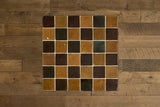 Burnt Sugar & Amber Tile Side Table