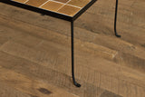 Amber Tile Side Table