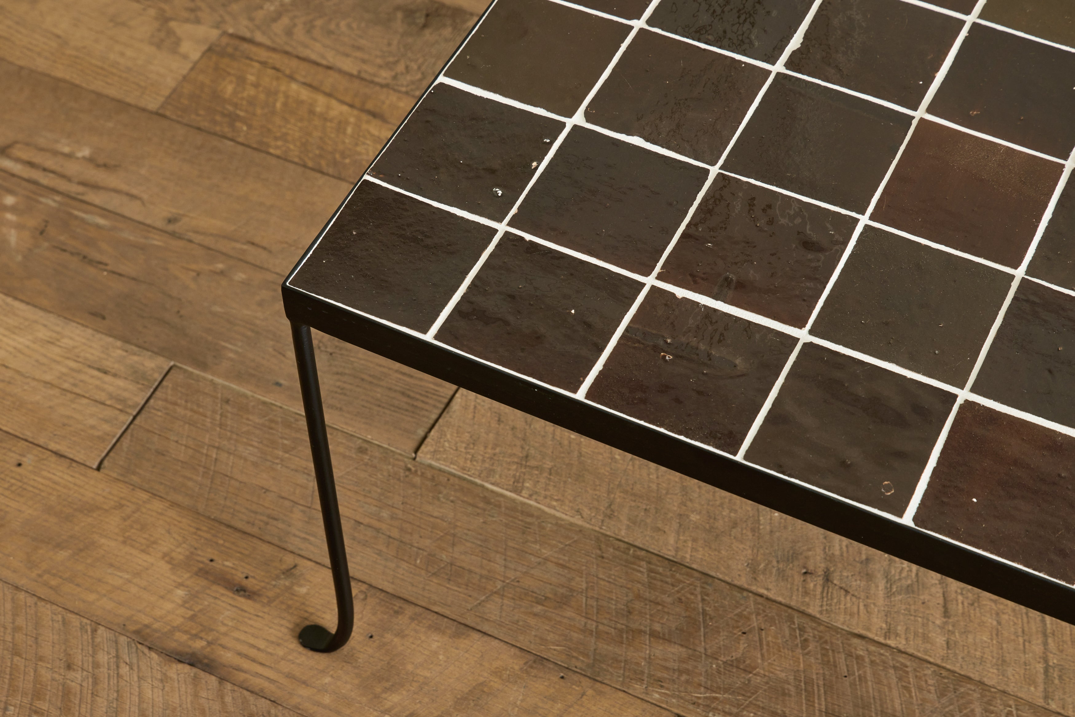 Burnt Sugar Tile Side Table