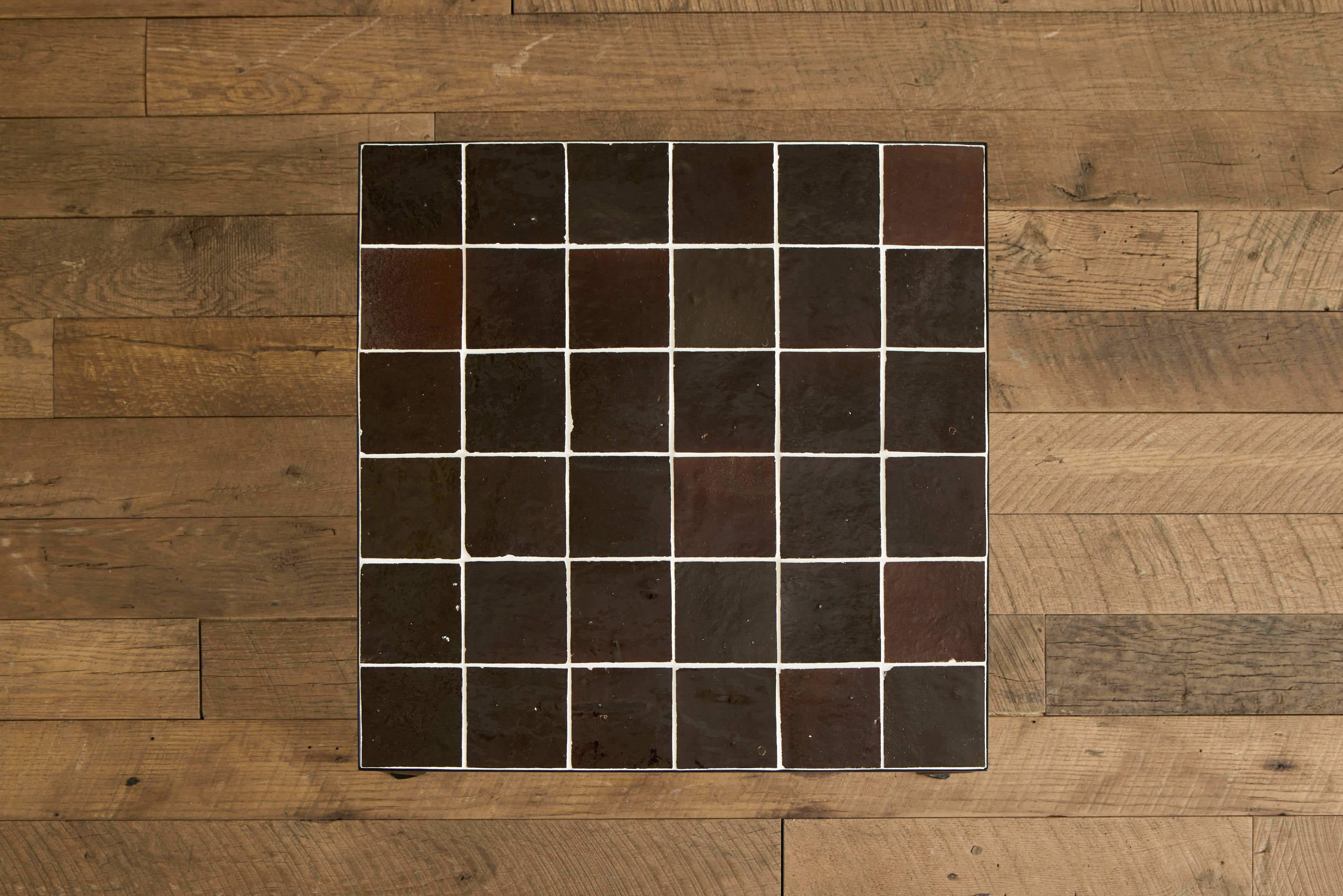 Burnt Sugar Tile Side Table