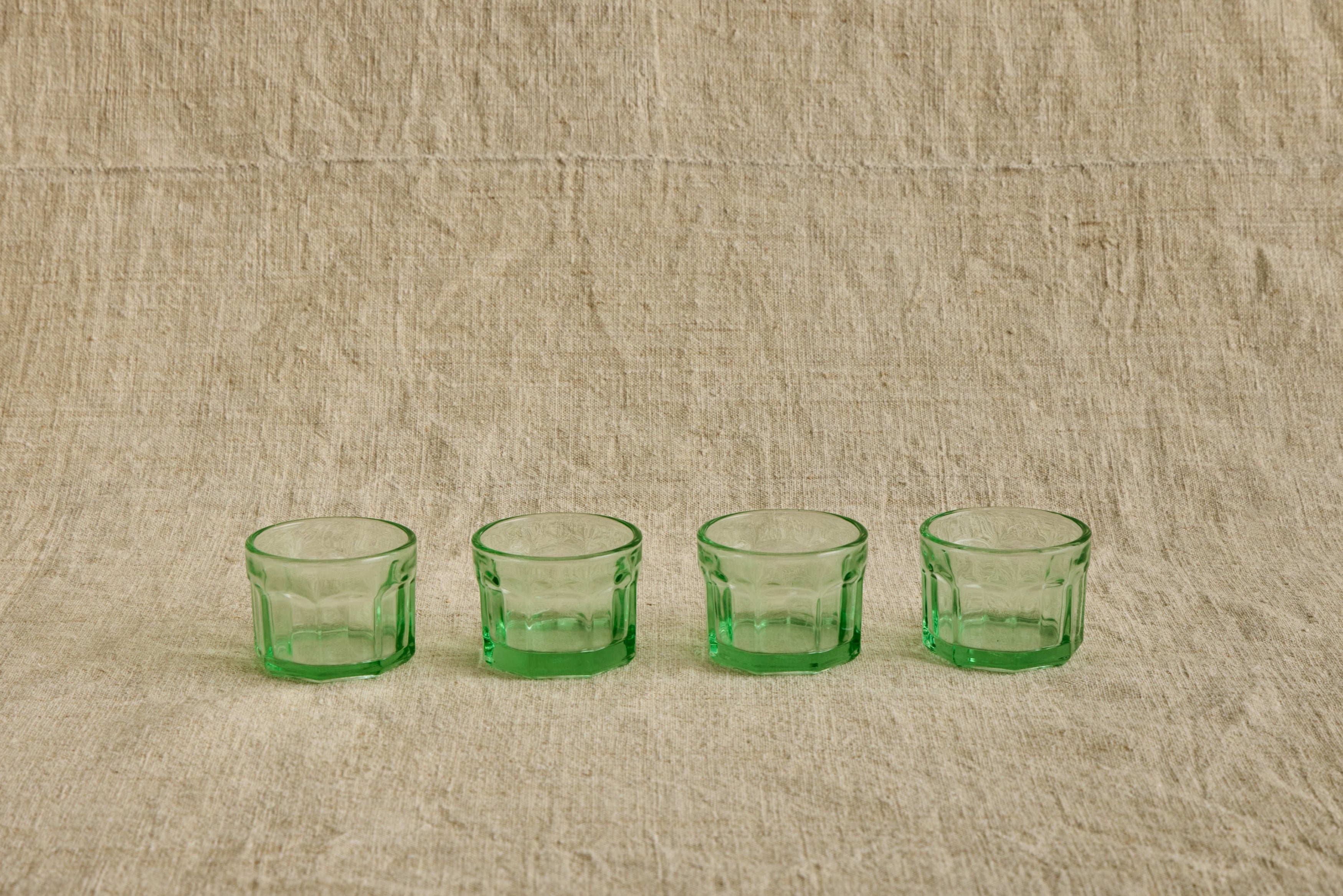 Fish & Fish Glass in Green