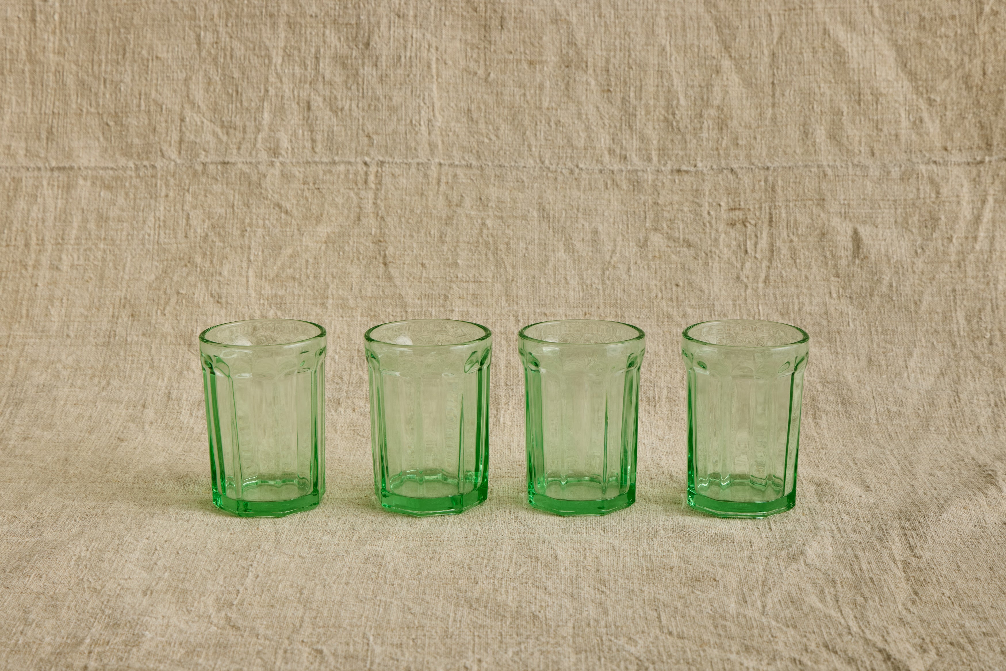 Fish & Fish Glass in Green