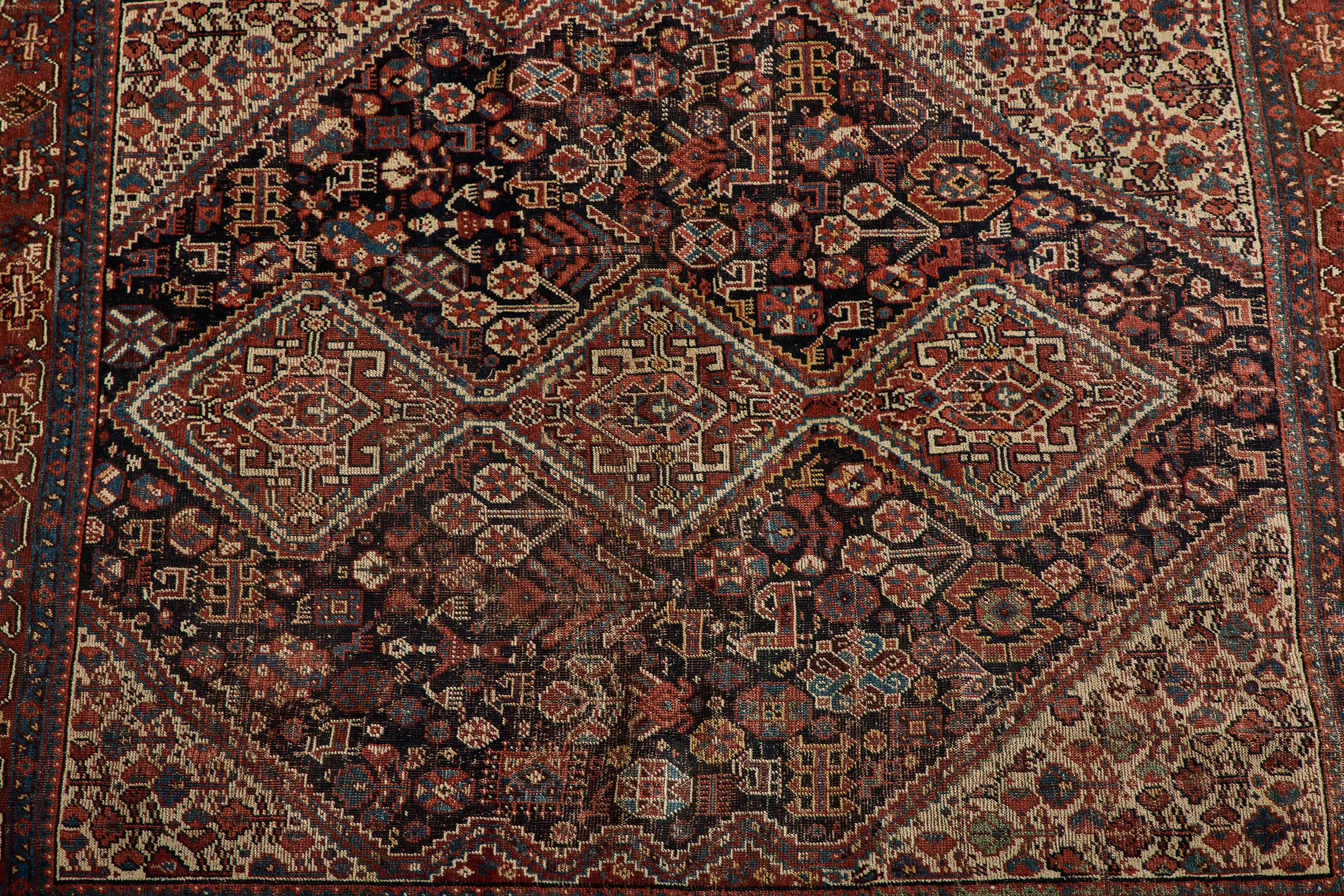 Persian Shiraz Rug 5’3 X 6’