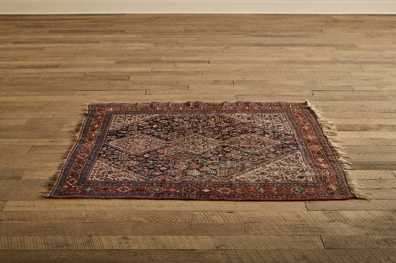 ラグ・カーペット shiraz rug Persian Shiraz Rug 5'3 X 6' – Nickey Kehoe