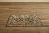 Brown Persian Shiraz Rug 3'9 x 5'1