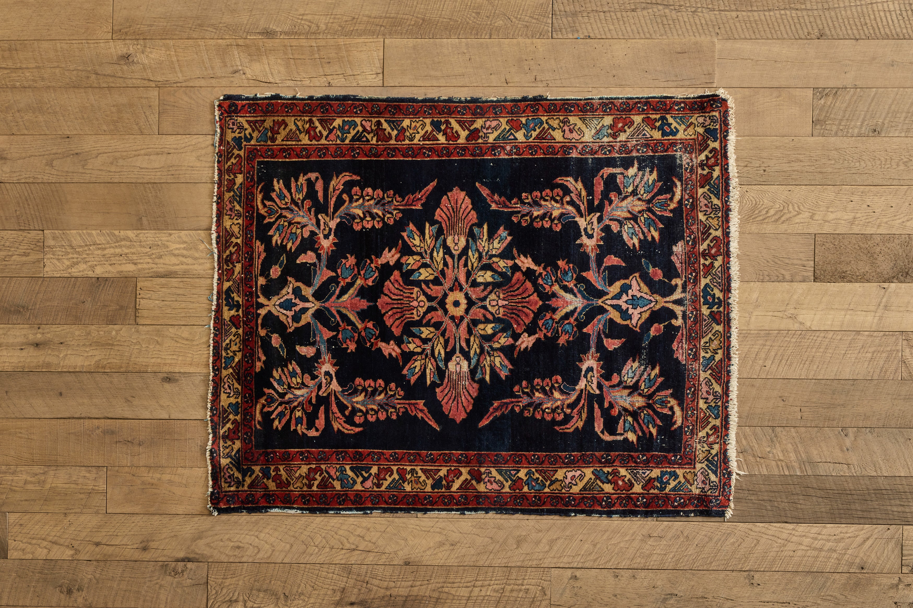 Persian Lilihan Rug 3'8 x 5'6