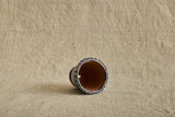 Mini Blue Scalloped Garden Pot