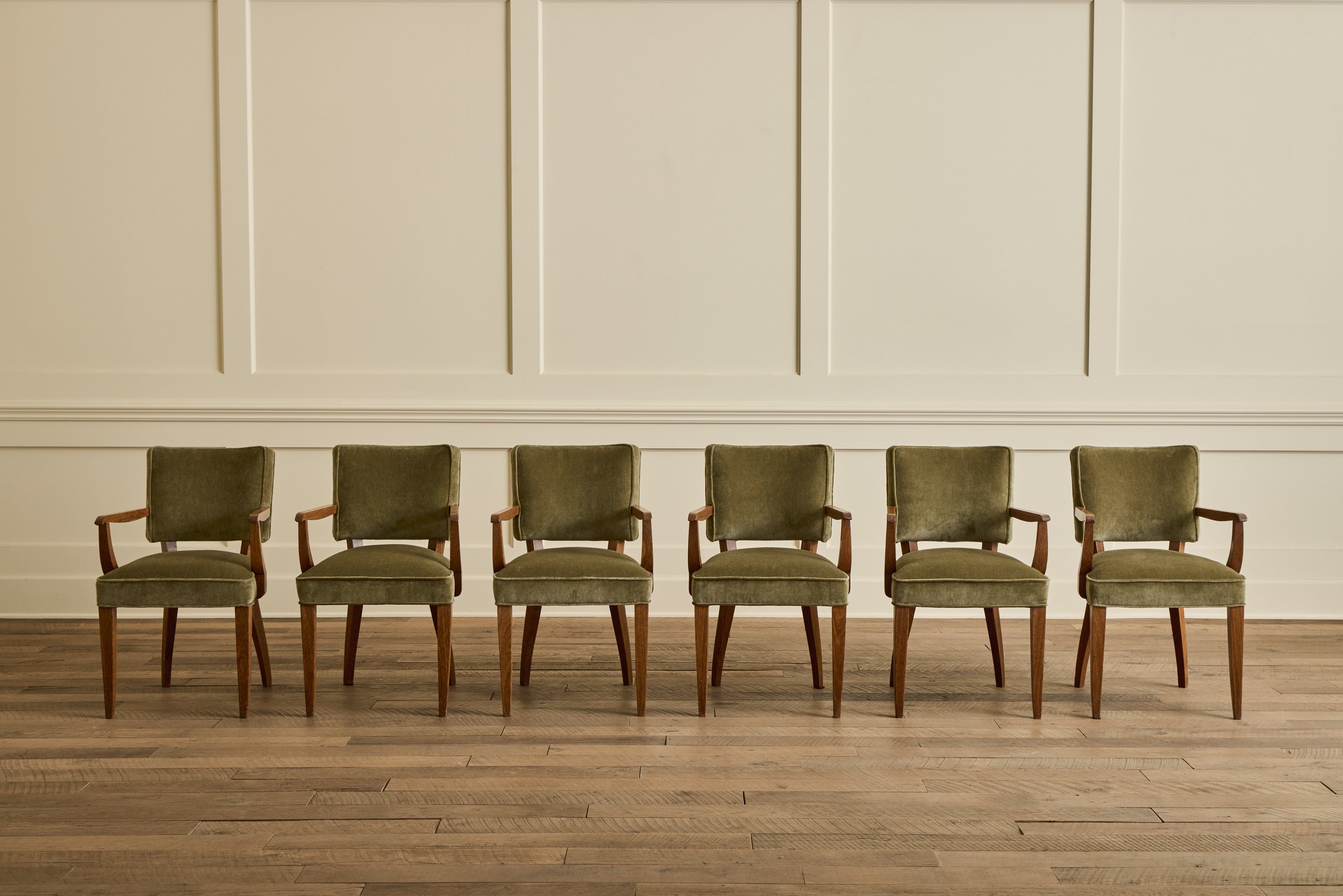 Set of 6 Art Deco Chairs