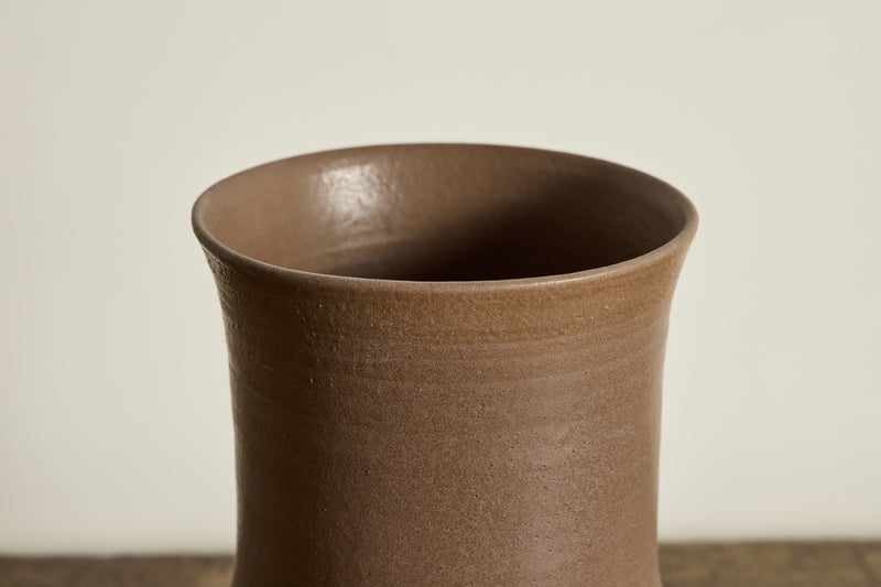 Ceramic Vase in Mocha
