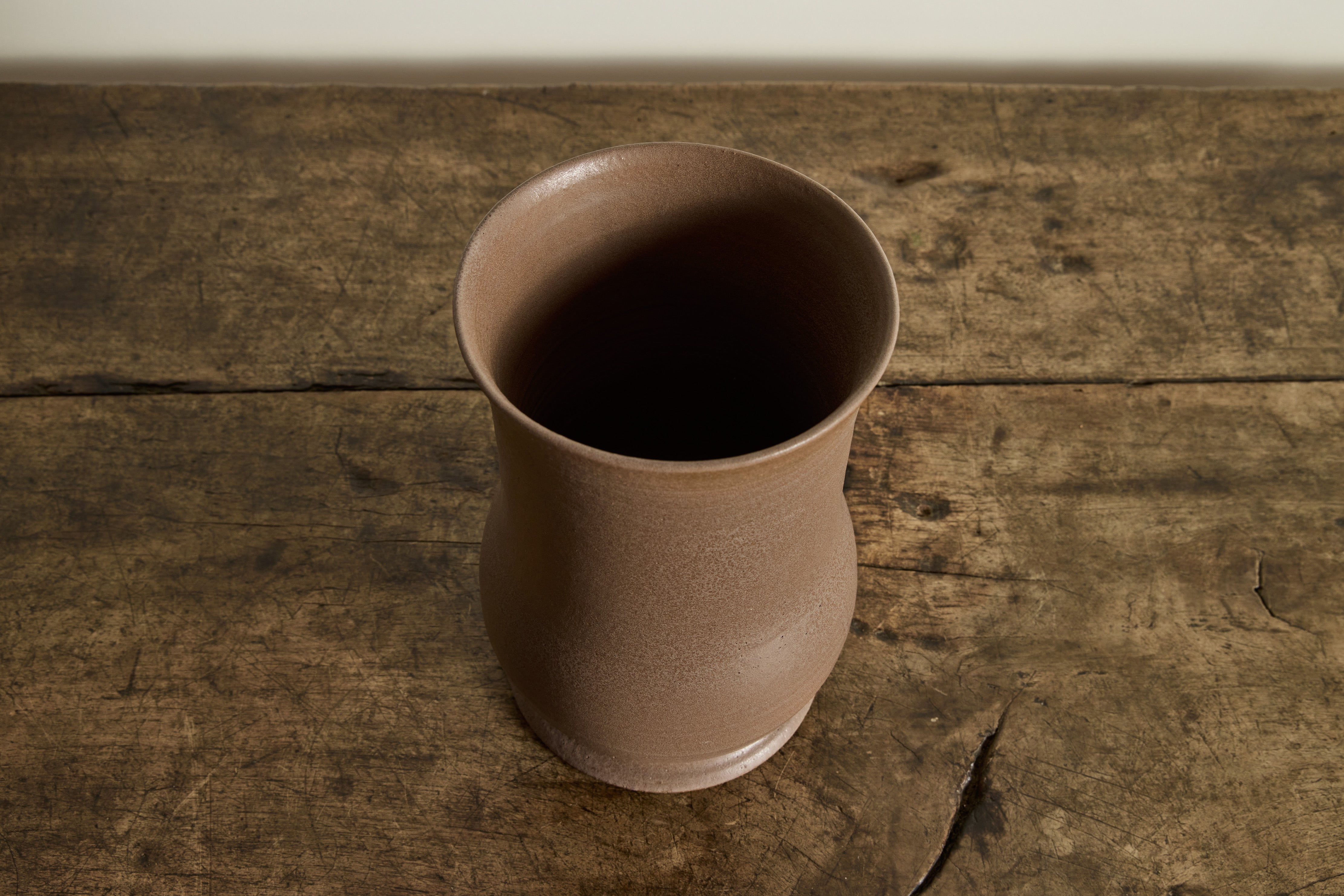 Ceramic Vase in Mocha