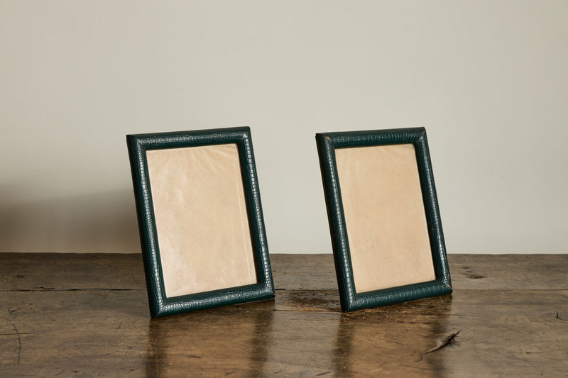 Art Deco Leather Frames