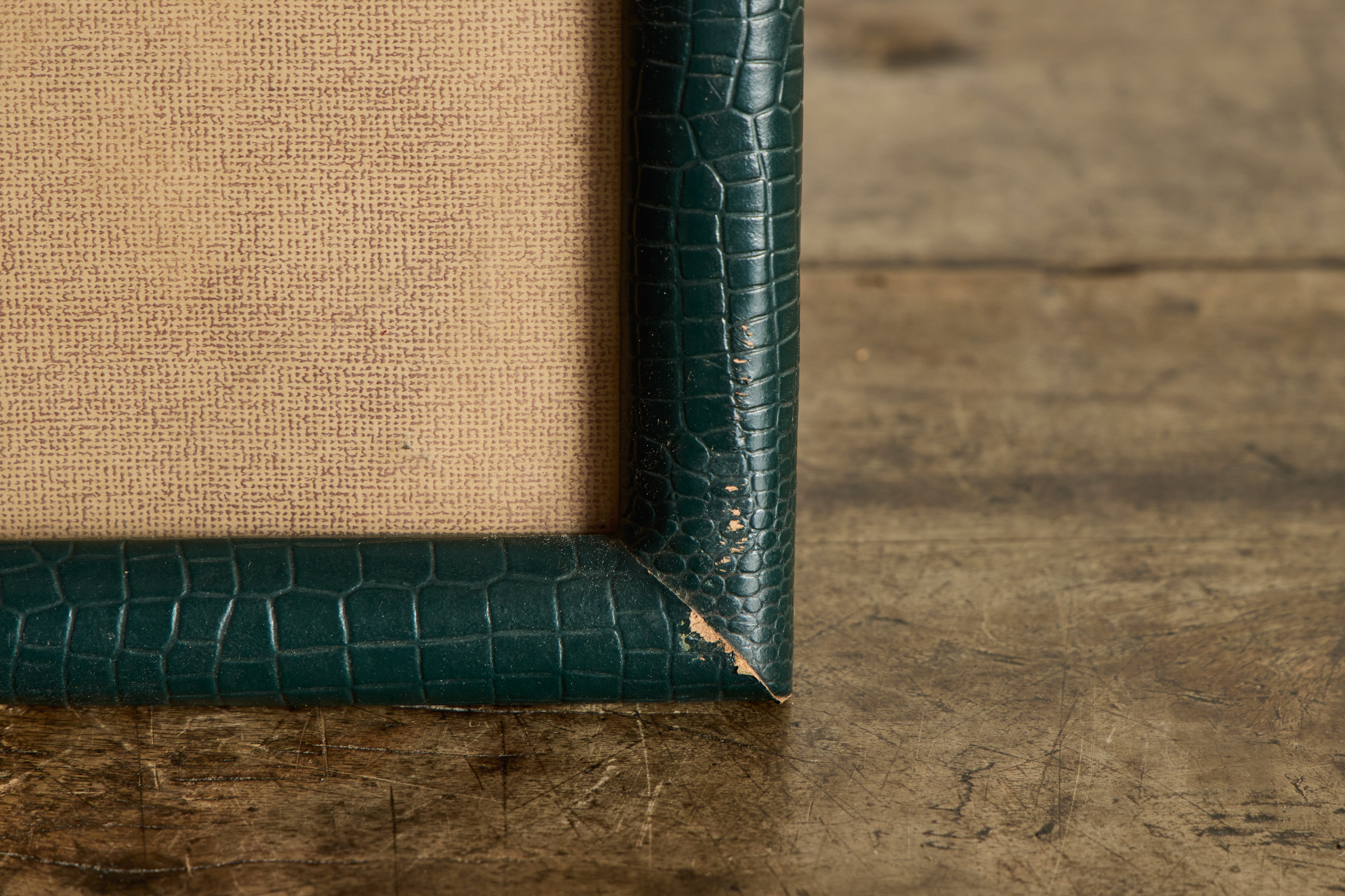 Art Deco Leather Frames