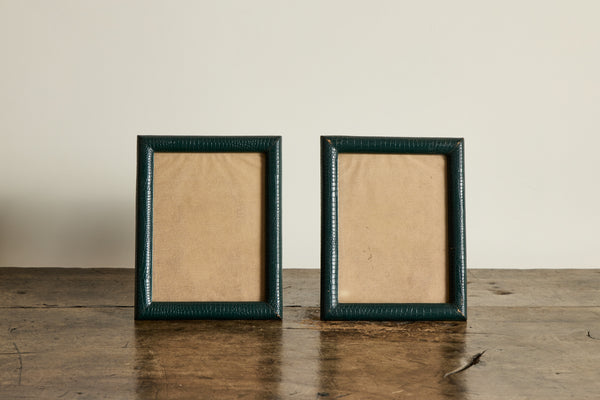 Art Deco Leather Frames