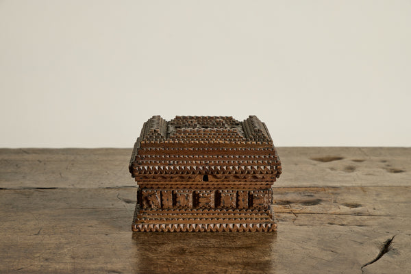 Small Tramp Art Jewelry Box