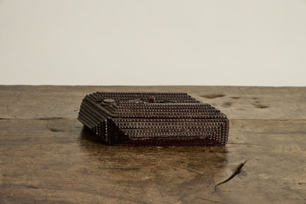 19th Century Tramp Art Box