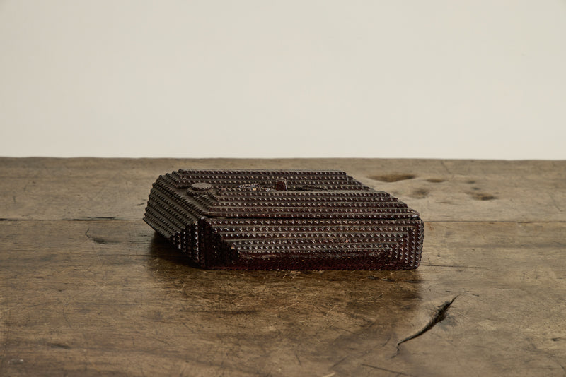 19th Century Tramp Art Box