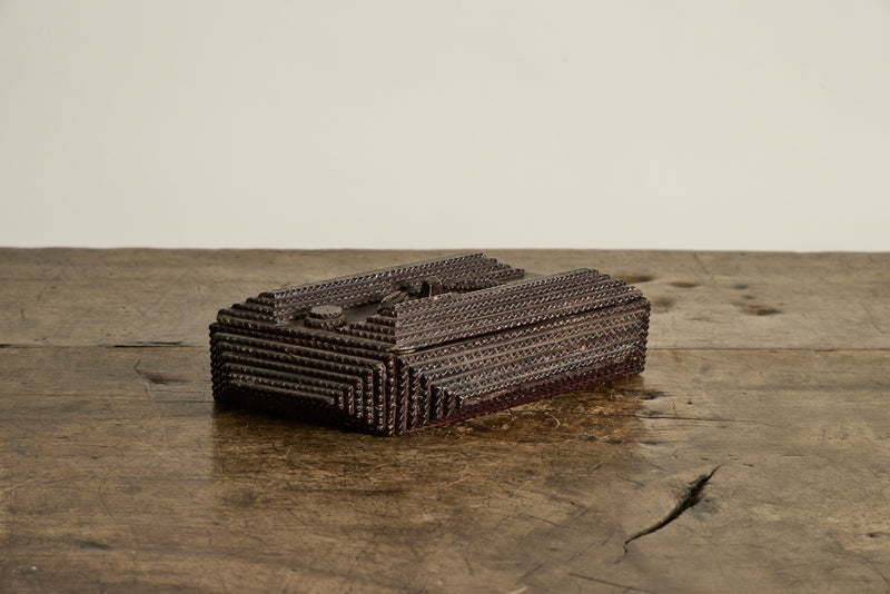 19th Century Tramp Art Box