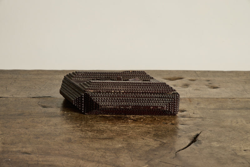19th Century Tramp Art Box