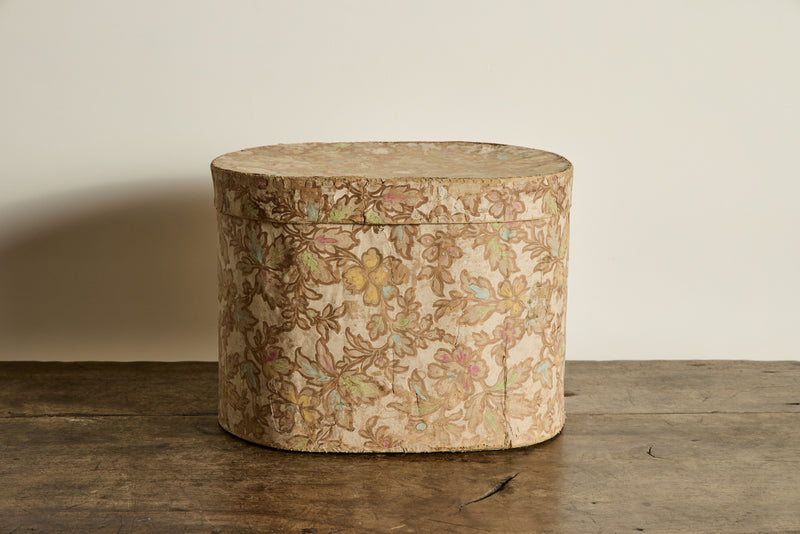 Wallpaper Hat Box