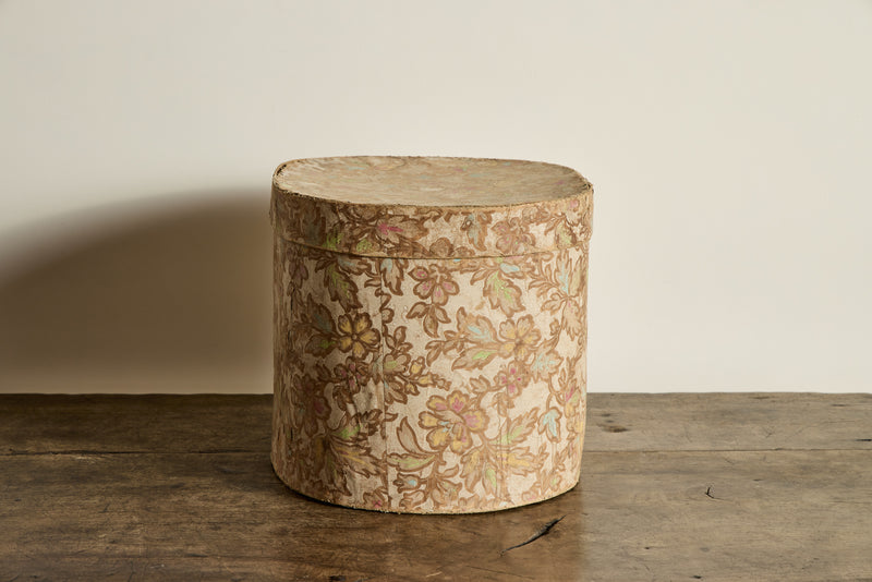 Wallpaper Hat Box