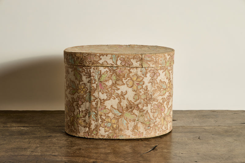 Wallpaper Hat Box