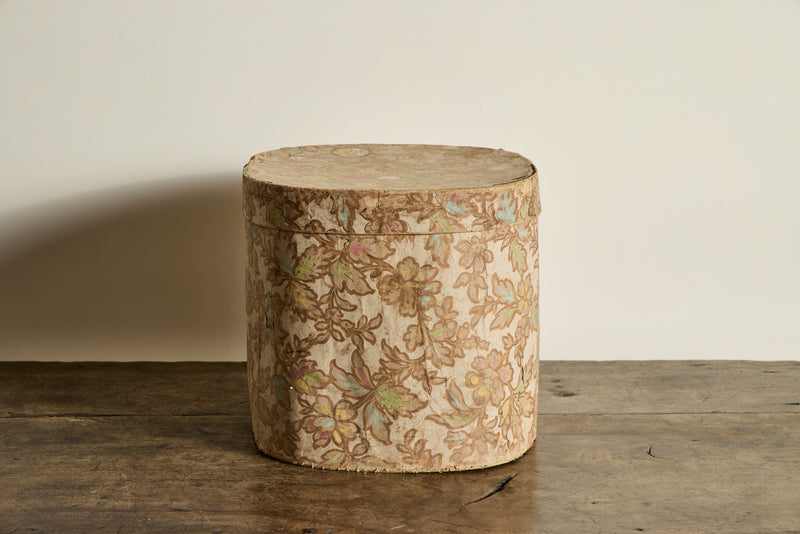 Wallpaper Hat Box