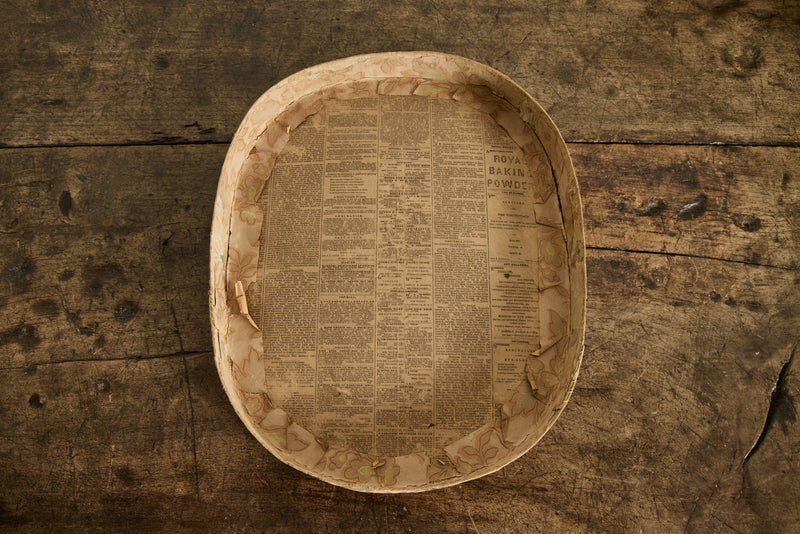 Wallpaper Hat Box