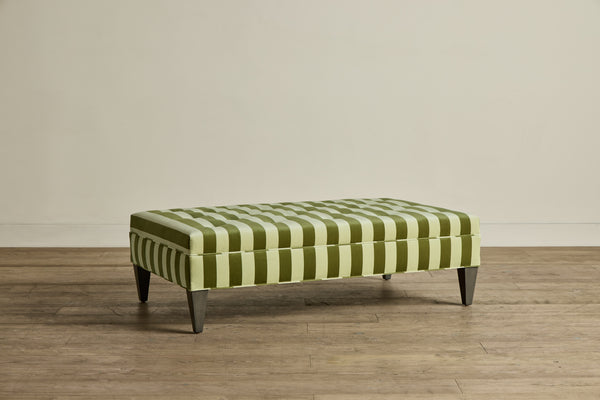 Tufted Ottoman, 54"