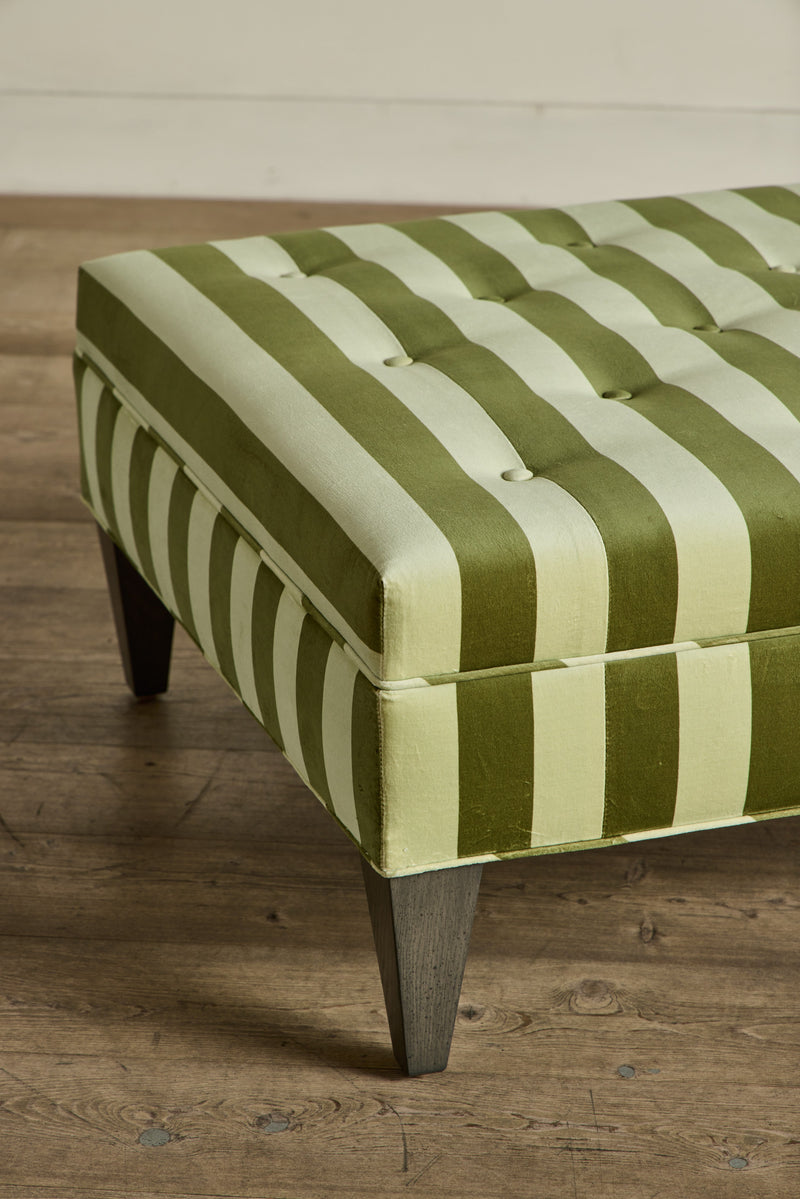 Tufted Ottoman, 54"
