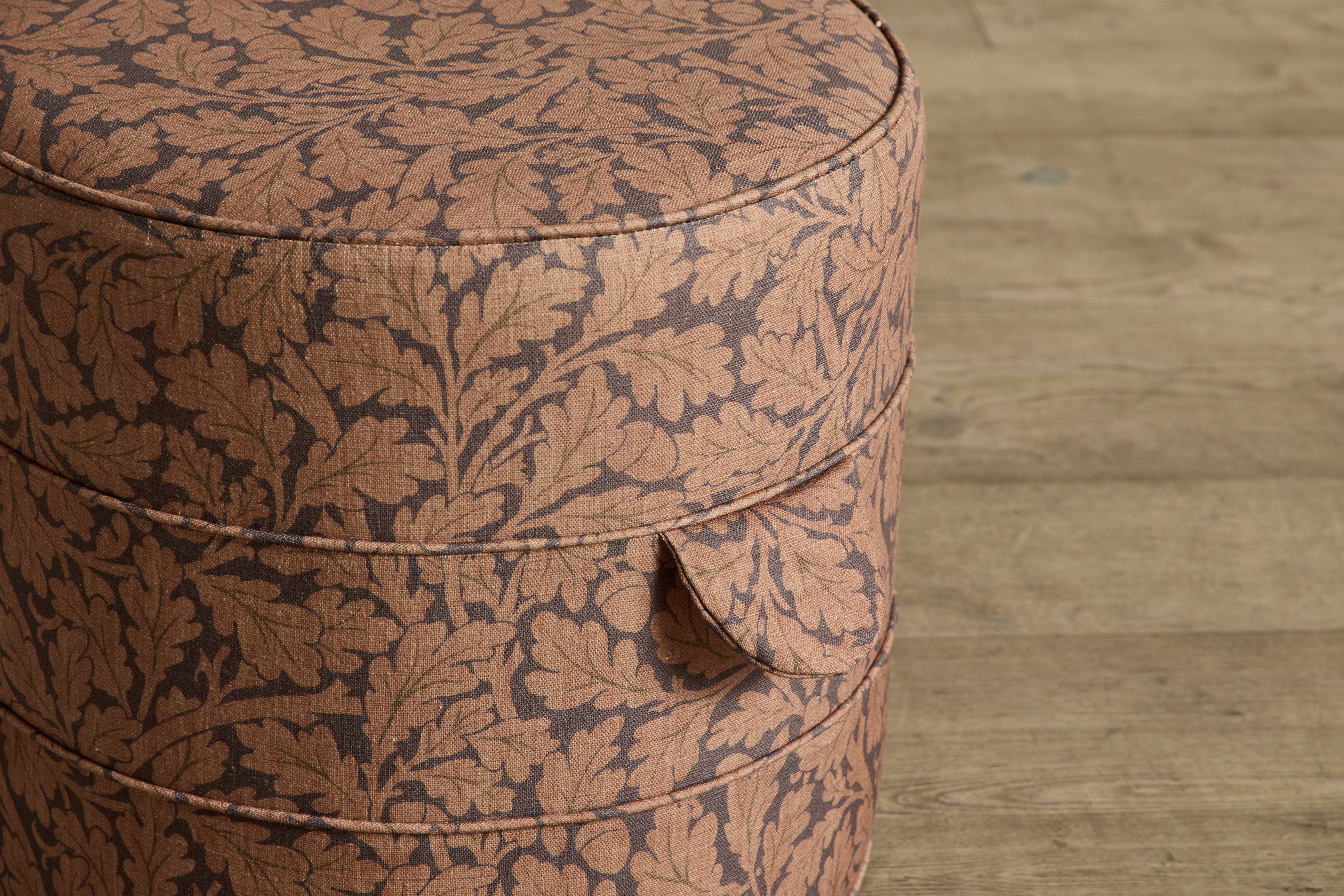 Quercus Linen in Aubergine