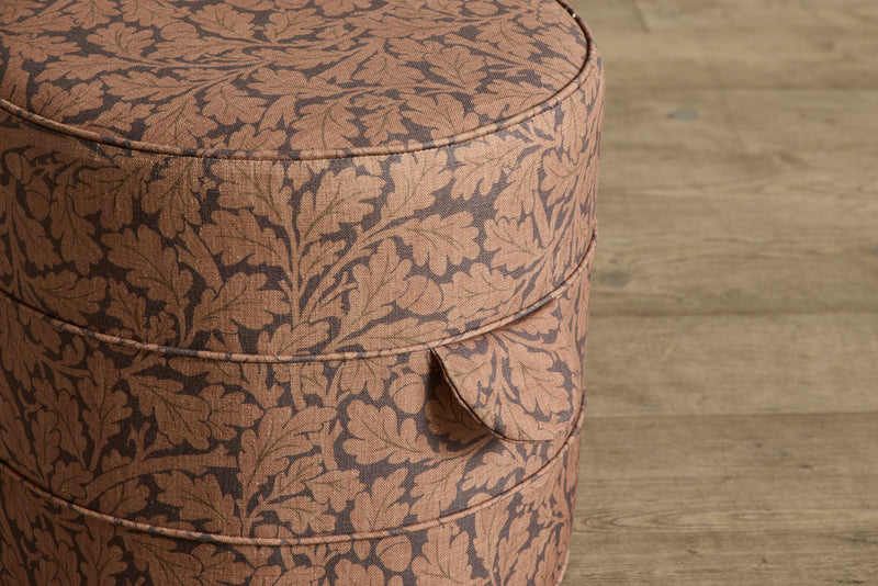 Quercus Linen in Aubergine