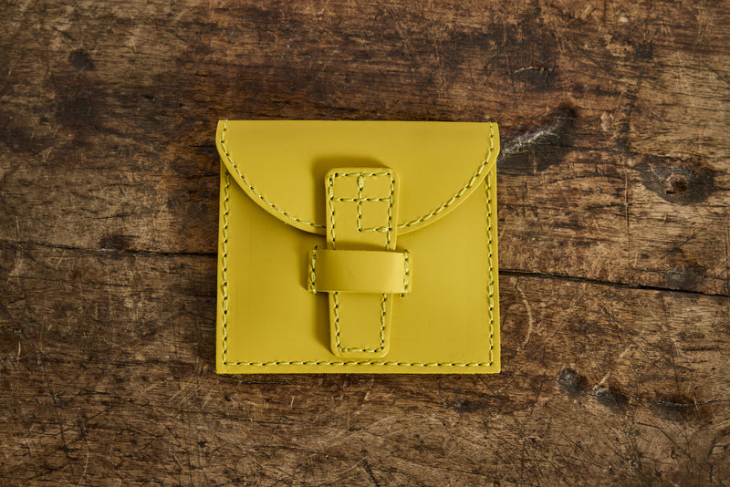 Coin Case in Yellow