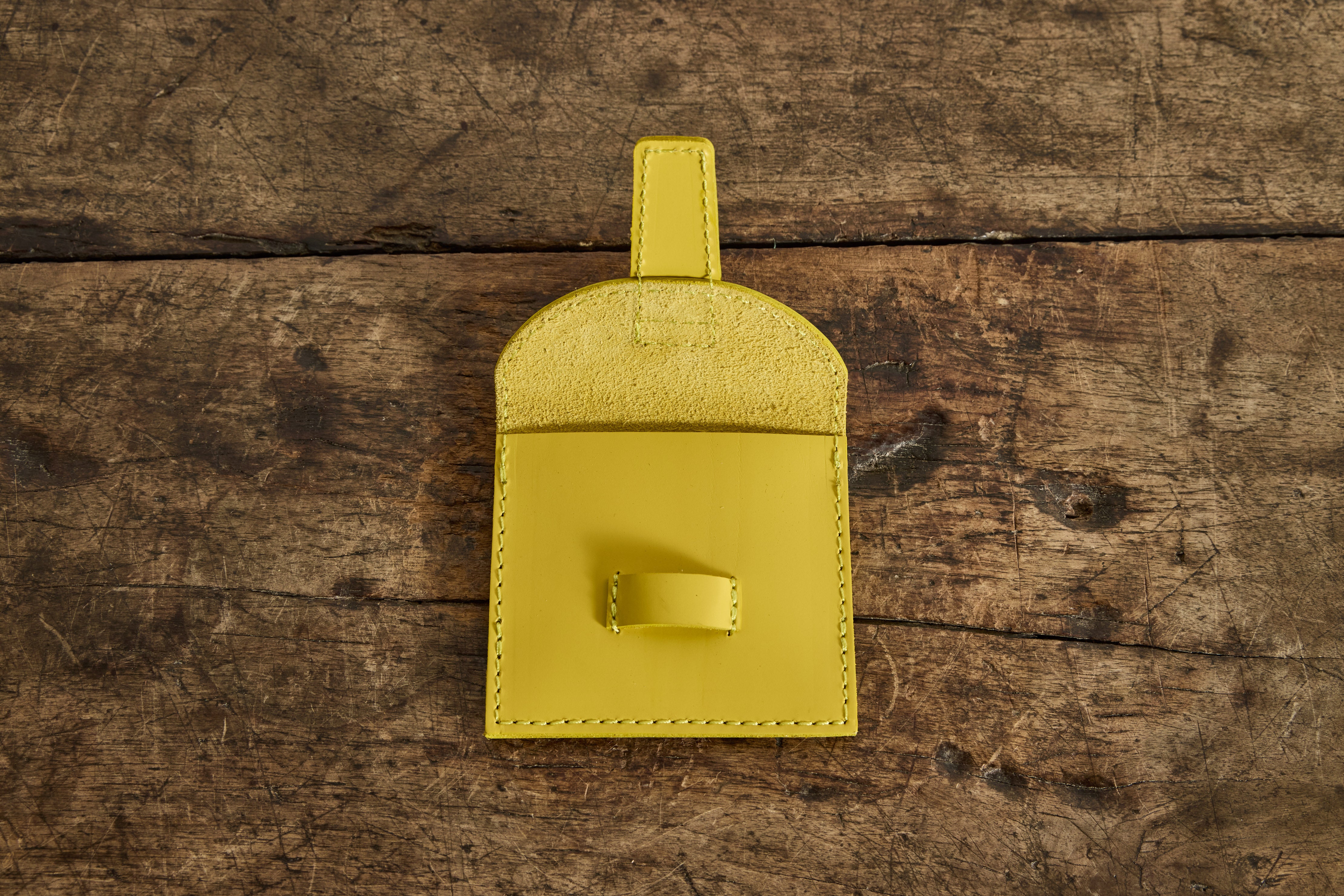 Coin Case in Yellow