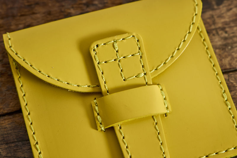 Coin Case in Yellow