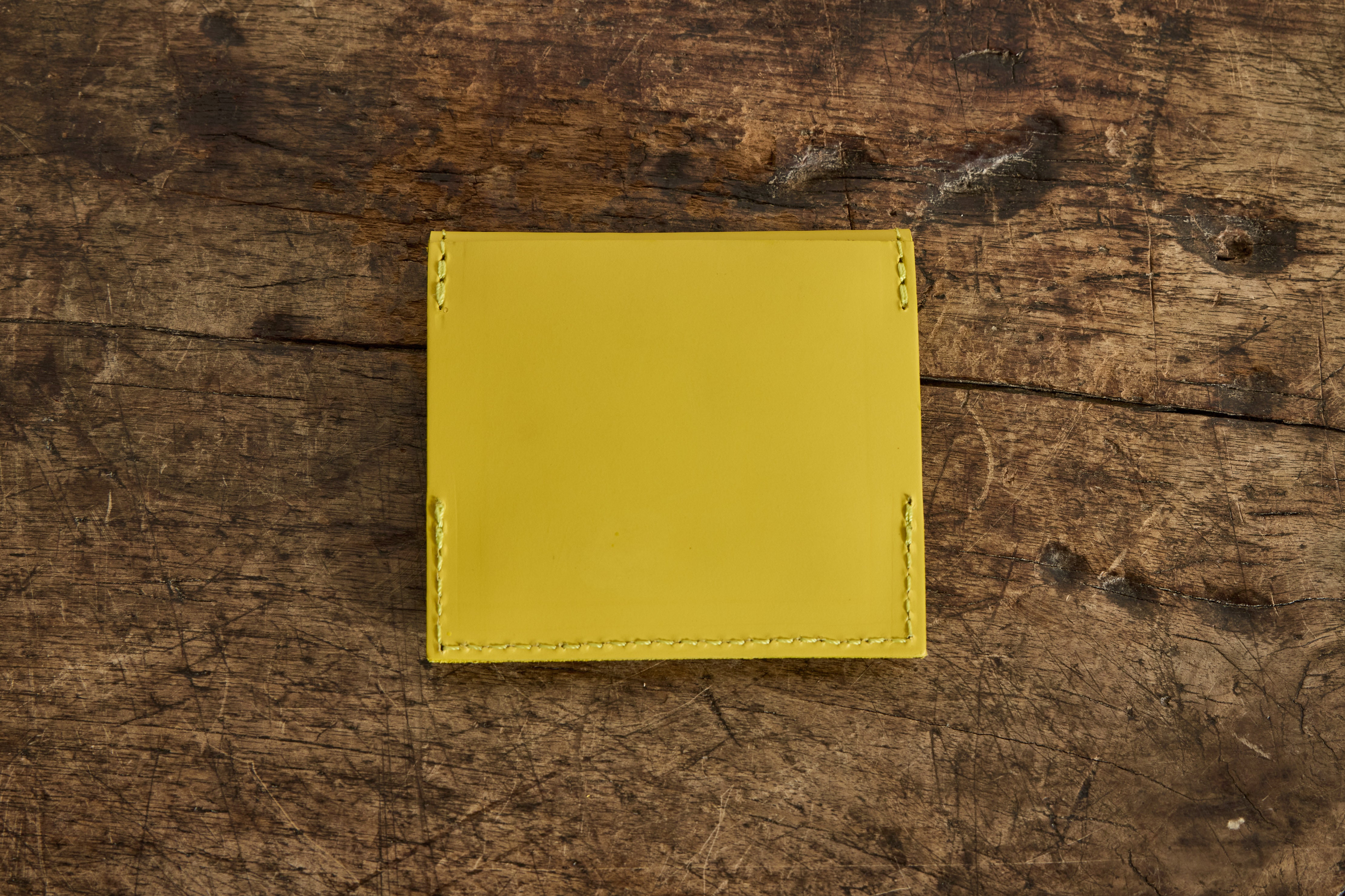 Coin Case in Yellow